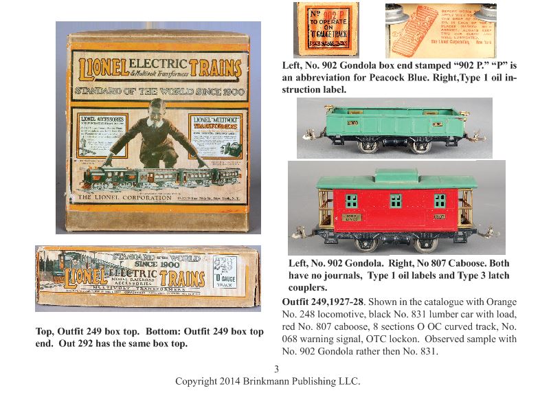 Greenberg Lionel O-Gauge 13, page 422
